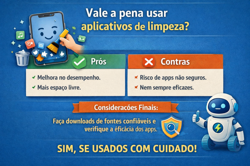 Aplicativos-de-limpeza_-pros-e-contras-1024x683 📱 Melhores Aplicativos para Limpar Memória do iPhone em 2026 (Guia Completo)